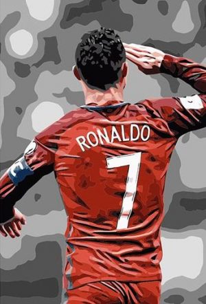 Cristiano Ronaldo Paint By Numbers