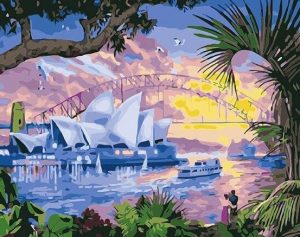 Tropical Sydney Paint By Numbers