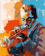 Jazz Musician Paint By Numbers
