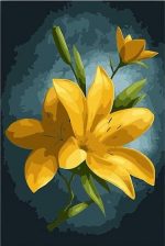 Yellow Lily Paint By Numbers