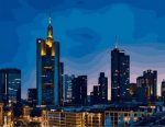 Frankfurt Skyscraper Cities Paint By Numbers