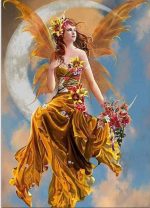 Golden Fairy Paint By Numbers