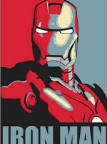 Iron Man Poster Paint By Numbers
