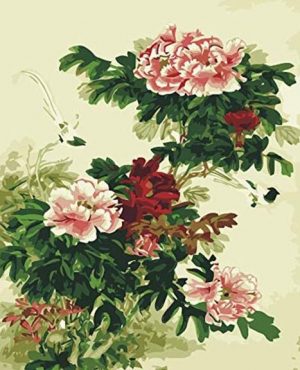 Blooming Peonies Paint By Numbers