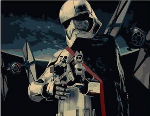 Captain Phasma People Paint By Numbers