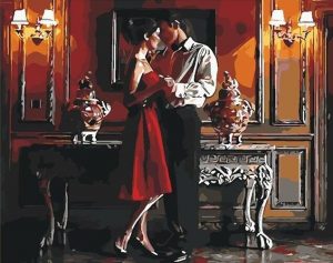 Romantic Couple Paint By Numbers
