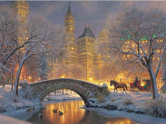 Winter In New York Paint By Numbers
