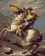 Napoleon Crossing The Alps Paint By Numbers