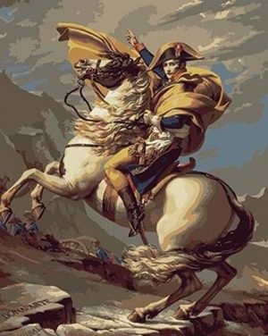 Napoleon Crossing The Alps Paint By Numbers
