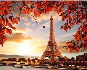 Autumn In Paris Paint By Numbers