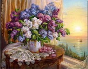 Lilacs Bouquet Paint By Numbers