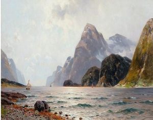 Moras Fjord Landscape Paint By Numbers