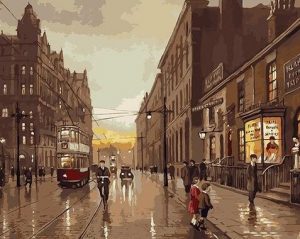 Chicago Streets Paint By Numbers