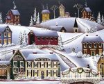 Christmas Village Paint By Numbers