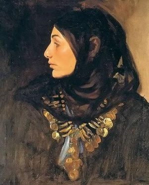 Woman With Veil Paint By Numbers