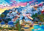 Santorini Island Paint By Numbers