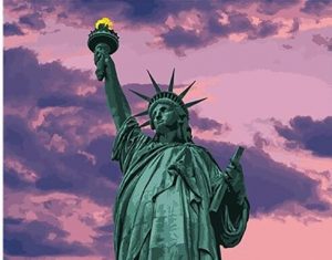 Liberty Statue New York Paint By Numbers