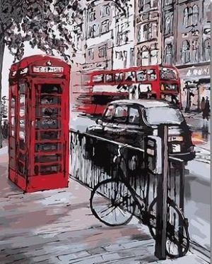 London Streets Paint By Numbers