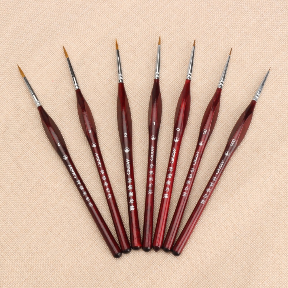 Brown PaintBrush Set