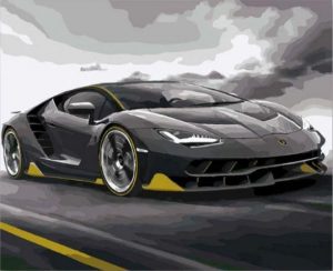 Lamborghini Centenario Paint By Numbers