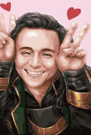 Funny Loki Paint By Numbers