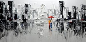 Abstract New York City Paint By Numbers