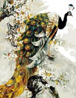 Peacock Bird Paint By Numbers