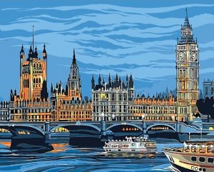 Big Ben London Paint By Numbers