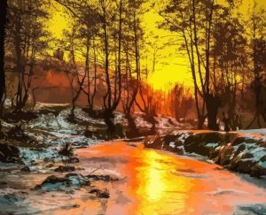 Sunshine Forest Paint By Numbers