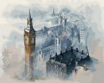 London City Mist Paint By Numbers