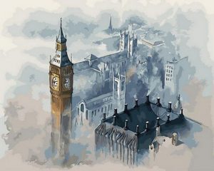 London City Mist Paint By Numbers
