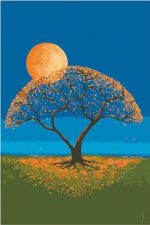 Moon Tree Paint By Numbers