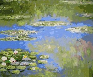 Water Lilies Morning Claude Monet Landscape Paint By Numbers