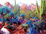 Cactus Desert Paint By Numbers