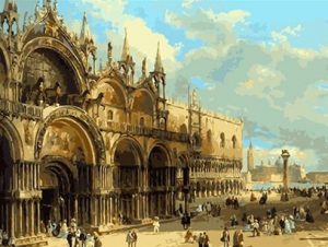St Marks Basilica Paint By Numbers