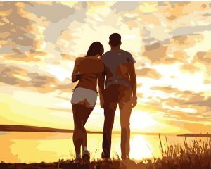 Romantic Couple Paint By Numbers
