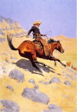 Cowboy On Horse Paint By Numbers