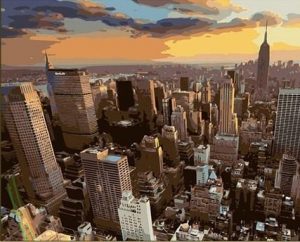 New York City paint by numbers