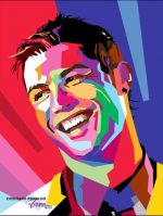 Cristiano Ronaldo Pop Art Paint By Numbers