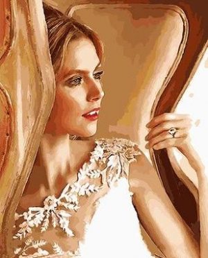 Blonde Woman Paint By Numbers