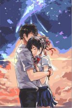 Anime Couple Paint By Numbers