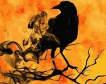 Crow With Black Smoke Paint By Numbers