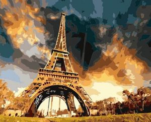 Eiffel Tower Paris  Cities Paint By Numbers