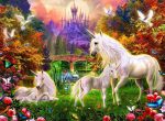 Horses Unicorn In Heaven Paint By Numbers