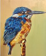 Kingfisher Bird Paint By Numbers