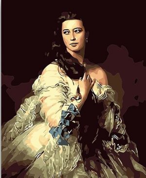 Madame Barbe de Rimsky Korsakov paint by numbers