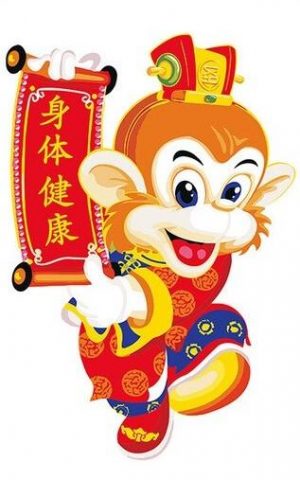 Chinese Monkey Paint By Numbers