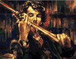 Sherlock Holmes Violinist Paint By Numbers