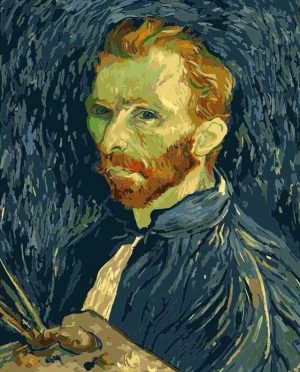 Van Gogh Self Portrait Paint By Numbers