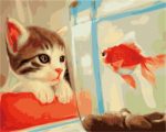 Cat And Fish Paint By Numbers